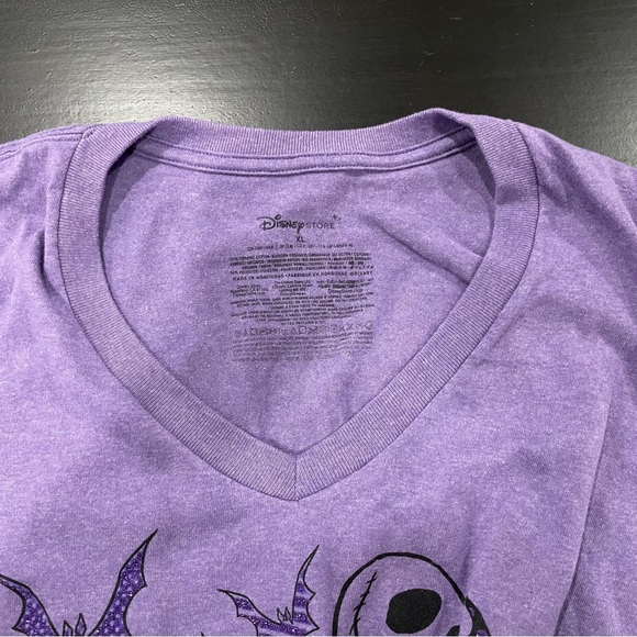 Jack and Sally “The Nightmare Before Christmas” Women’s Shirt Sz XL Disney Store - Picture 4 of 6
